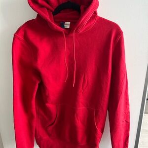 H&M red hoodie